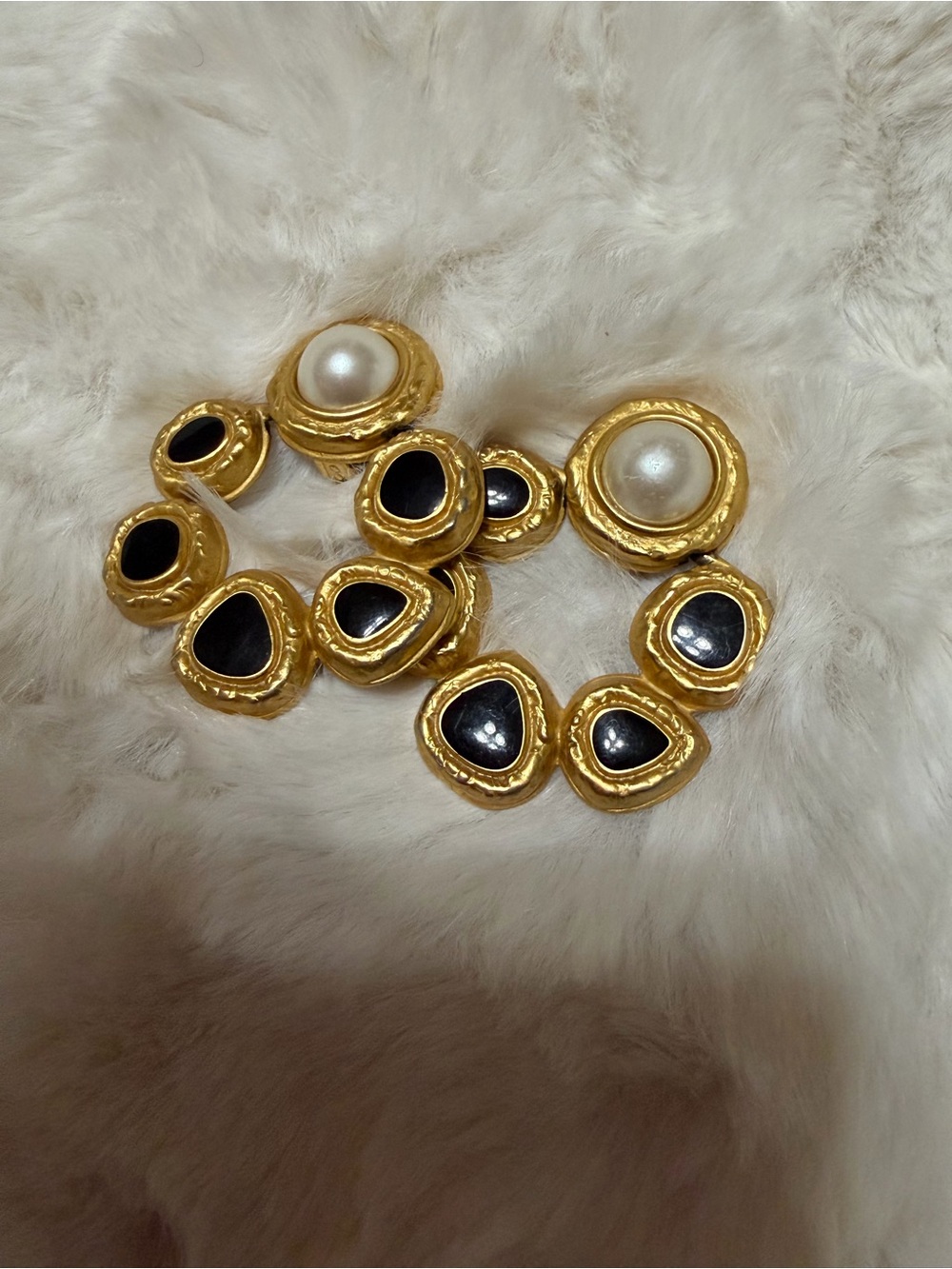 Vintage Anne Klein Statement Earrings - Women Jewelry - Picture 4 of 4